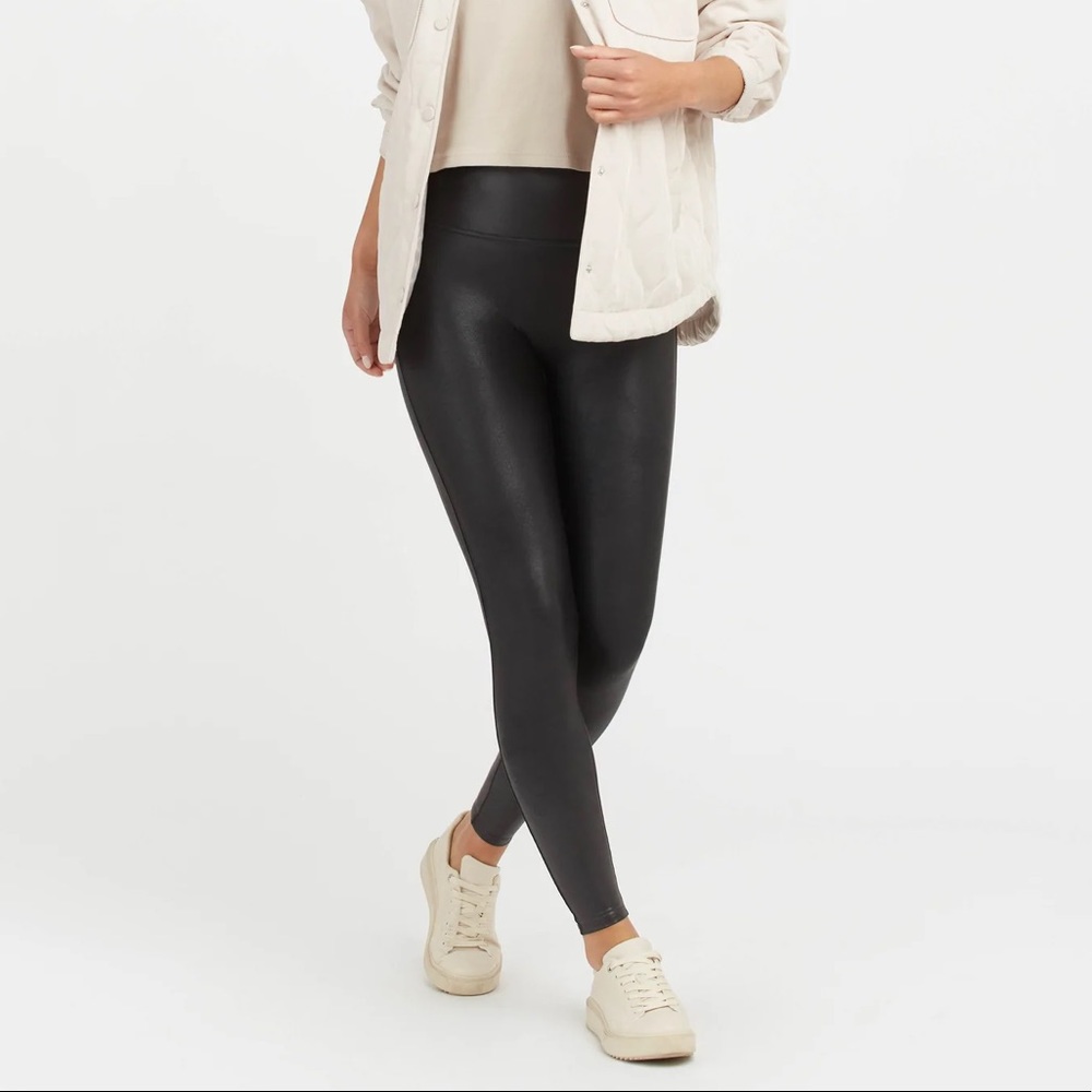 Spanx Faux Leather Leggings
